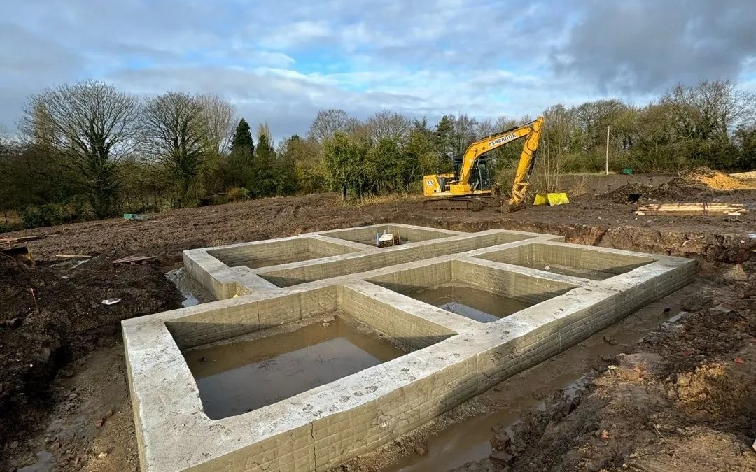 Completion of New Build Plot